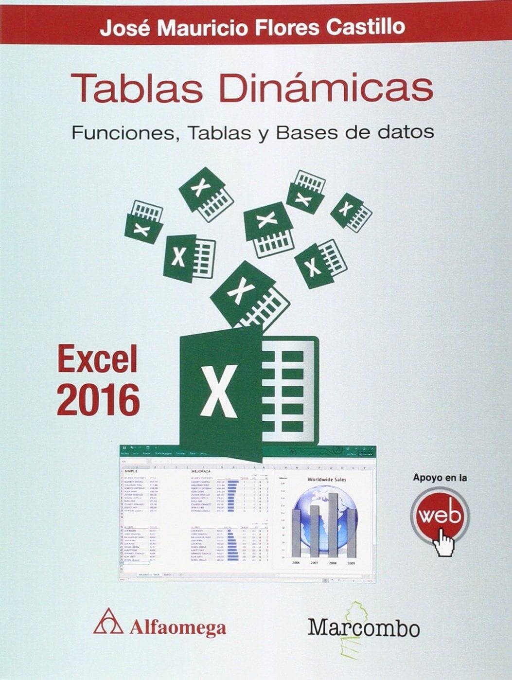 Tablas dinámicas con Excel 2016.Funciones, tablas y bases de datos Tablas dinámicas con Excel 2016.Funciones, tablas y bases de datos