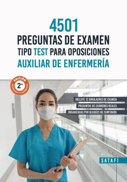 4501 Preguntas de examen tipo test para oposiciones Auxiliar de enfermería 4501 Preguntas de examen tipo test para oposiciones Auxiliar de enfermería