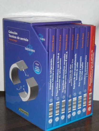 Colección Completa “Técnicos de Servicio” (8 volúmenes + 8 DVDs)