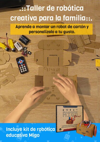 Taller de robótica creativa con Minimakers