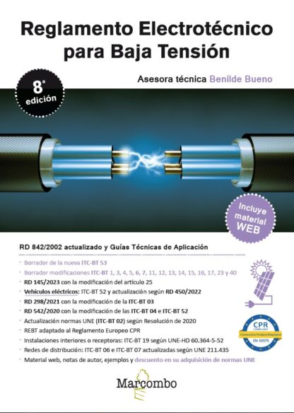 REBT Reglamento Electrotécnico para Baja Tensión 8ª edición